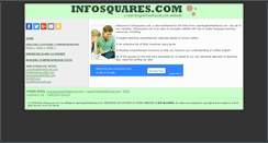 Desktop Screenshot of infosquares.com